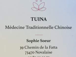 TUINA  Sophie SOEUR